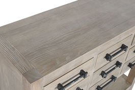 DKD Home Decor Consola Chuang rome Romantico Natural Madera de Hevea 110 x 40 x 88 cm