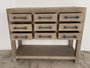 DKD Home Decor Consola de Madera de Hevea Natural Chuang Rome