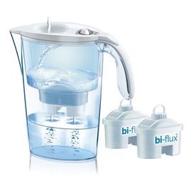 Laica J31-CC Jarra Filtrante Blanca 2,3L + 2 Filtros Bi-Flux