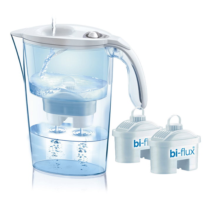 Laica Jarra filtrante blanca J31-CC 2,3 l + 2 filtros bi-flux Laica Jarra filtrante blanca J31-CC 2,3 l + 2 filtros bi-flux