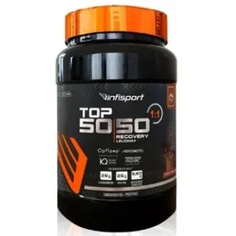 INFISPORT Top 50/50 Recovery 1:1 Batido Recuperación Chocolate 1.2Kg