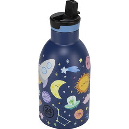 24Bottles Kids Insulated Bottle Space Friends, 330 ml