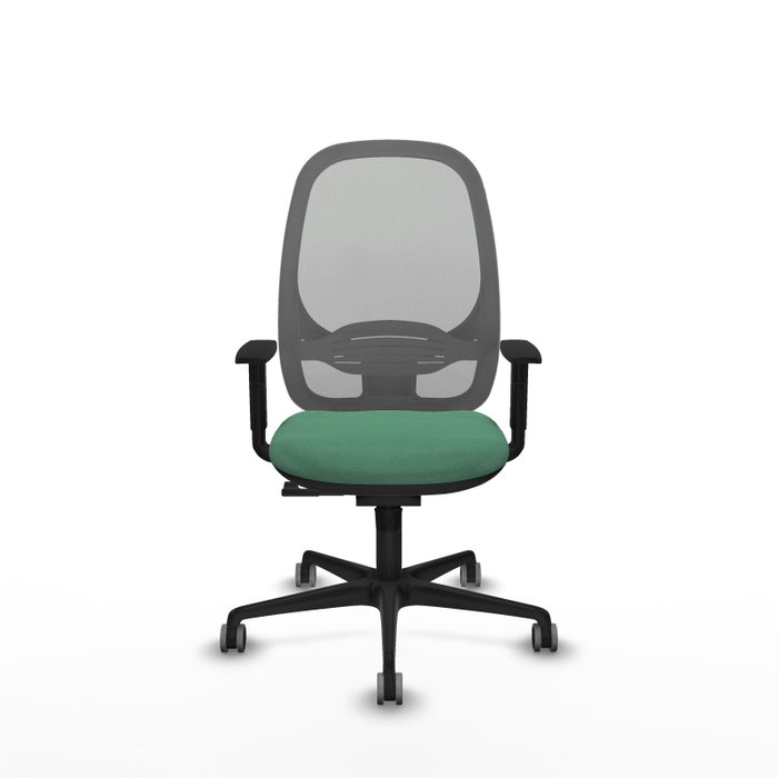 PIQUERAS Y CRESPO Silla de oficina Cilanco Verde esmeralda y Gris PIQUERAS Y CRESPO Silla de oficina Cilanco Verde esmeralda y Gris
