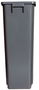 PROBBAX - PB-1090-GRY - Cubo de reciclaje sin tapa - 32 x 46 x 76,2 cm - 80 L - Gris