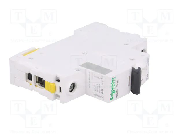 SCHNEIDER ELECTRIC iC60N ACTI9 MCB 1 Polo 4A Curva D