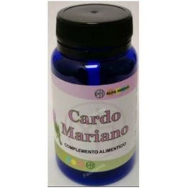 ALFA HERBAL Cardo Mariano 60 Capletas Extracto Seco 400mg Soporte Hepático