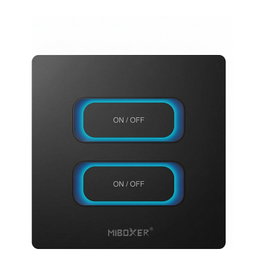 Miboxer LED Fernbedienung Interruptor Inteligente de 2 Canales con Sensor de Movimiento y Dimmer