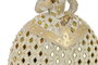 DKD Home Decor Figura Tradicional Beige Dorado Resina Espejo 13 x 23 x 18 cm (3 Unidades)