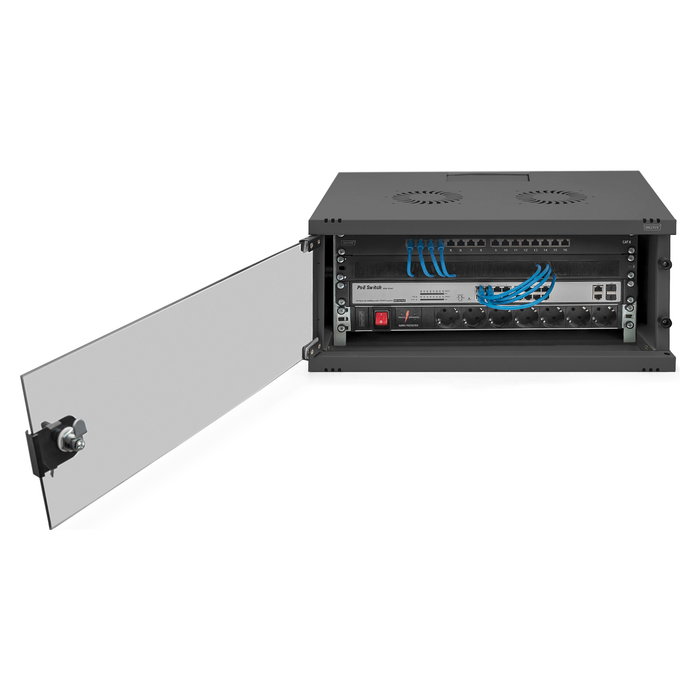 Digitus Carcasa de Pared SOHO 4U 241x540x400mm Negro