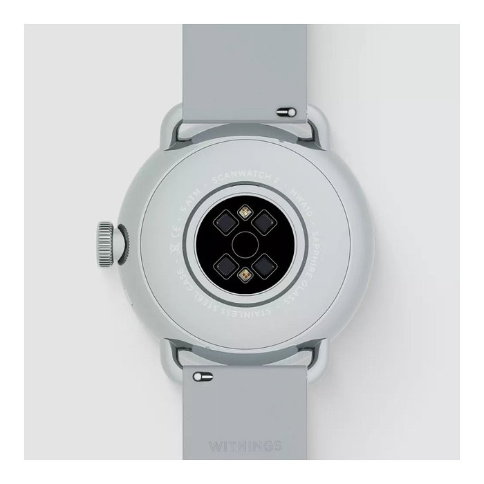 Withings ScanWatch 2 38 mm Blanco Reloj Inteligente Híbrido OLED Acero Inoxidable