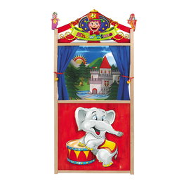 Tachan Teatro De Madera XL 125 cm alto x 61.5 cm ancho Fomenta Creatividad Infantil