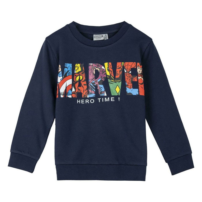Cerdá Sudadera Cotton Brushed Marvel 10 Años Dark Blue Cerdá Sudadera Cotton Brushed Marvel 10 Años Dark Blue