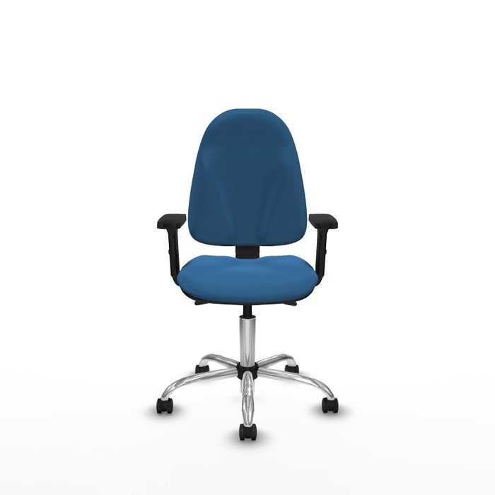 PIQUERAS Y CRESPO Silla de oficina Algarra Azul claro con mecanismo Asincro PIQUERAS Y CRESPO Silla de oficina Algarra Azul claro con mecanismo Asincro
