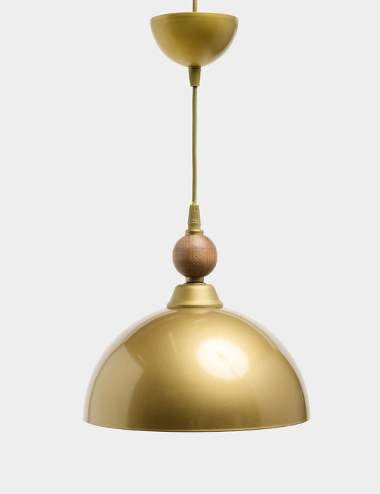 Opviq Lámpara de Metal Color Antigüedad, Casquillo E27 Max 40W, Ideal para Salón o Comedor, Diseño Elegante