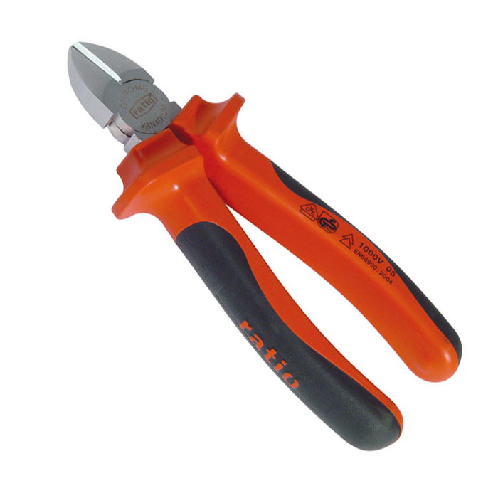 Alicate Aislado Corte Diagonal 160Mm Mango Aislado 1000V Ratio