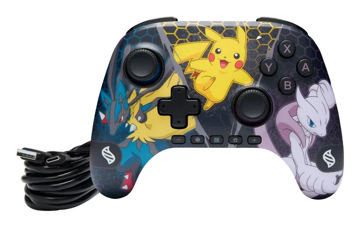 PowerA Advantage Wireless Controller Pokémon: Megaevoluciones Multicolor PowerA Advantage Wireless Controller Pokémon: Megaevoluciones Multicolor