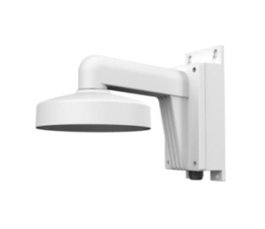 Hikvision Soporte de pared con caja de conexiones para cámaras minidomo, aleación de aluminio blanco