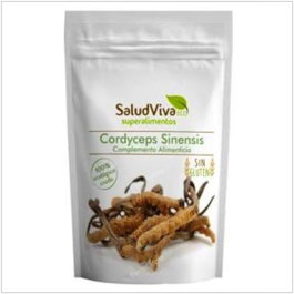 SALUD VIVA Cordyceps Sinensis 100Gr. Eco Sg - Hongo Ecológico, Alto en Fibra y Proteínas, Uso Alimentario