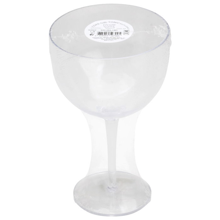Party Time Copa Gin-Tonic 500 Ml Reutilizable para Fiestas