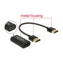DeLOCK Adaptador HDMI Macho a VGA Hembra con Cable de 0,15 m