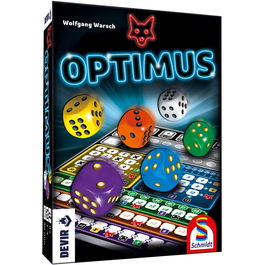 Devir Juego de Mesa Optimus - Lanzar Dados y Escribir, Estrategia para 1-4 Jugadores, Edad 8+, en Castellano/Catalán, Nominado al Kennerspiel