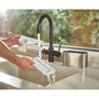 Joseph Joseph Surface Sink Tidy en acero inoxidable plateado