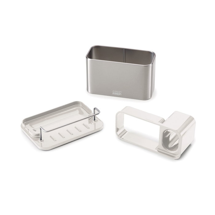 Joseph Joseph Surface Sink Tidy en acero inoxidable plateado Joseph Joseph Surface Sink Tidy en acero inoxidable plateado