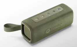 Motorola ROKR 600 Altavoz Bluetooth Portátil 30W IP67 Resistente al Agua y Polvo, Color Verde, Con función Broadcast para Conectar más de 20 Altavoces