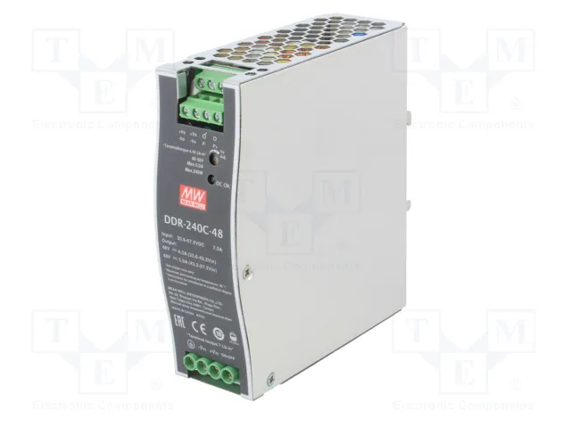 MEAN WELL DDR-240C-48 Convertidor DC/DC 240W 48V 5A
