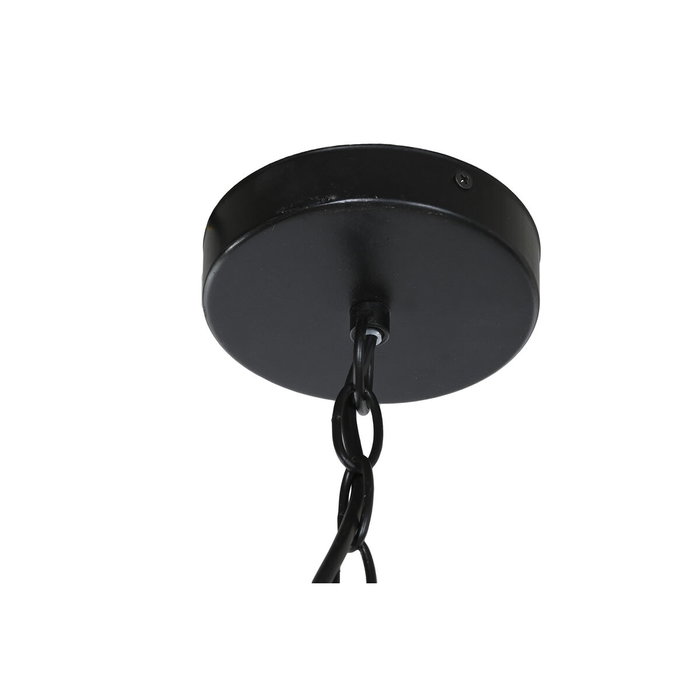 DKD Home Decor Lámpara de Techo de Madera y Metal con Bolas Naturales