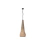 DKD Home Decor Lámpara de Techo de Madera y Metal con Bolas Naturales