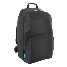 Mobilis The One Basic - Mochila 43.2 cm (17") Poliéster Negro/Marina, 25L, Resistente al Agua, Unisex