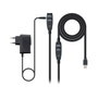 Nanocable Cable USB 3.0 Prolongador con Amplificador, Tipo A Macho a A Hembra, 5m, Negro