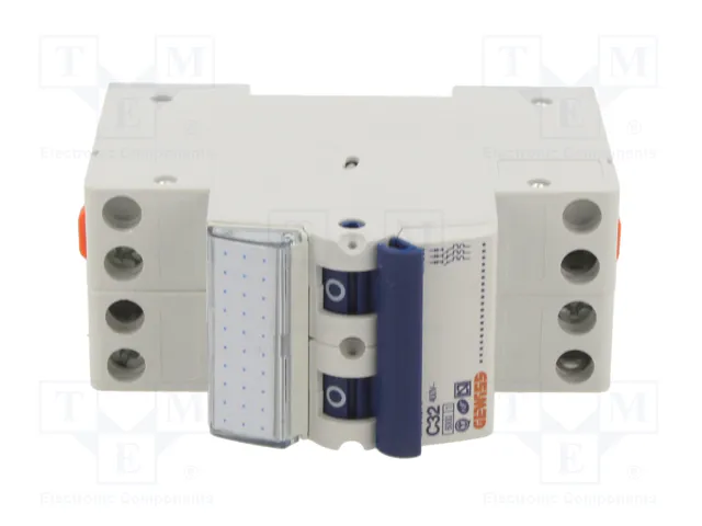 GEWISS Interruptor Magnetotérmico MTC 60 3P 32A 6kA GEWISS Interruptor Magnetotérmico MTC 60 3P 32A 6kA