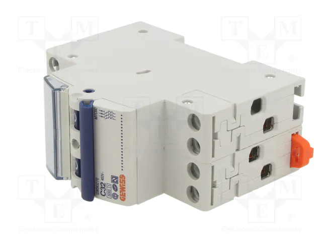 GEWISS Interruptor Magnetotérmico MTC 60 3P 32A 6kA GEWISS Interruptor Magnetotérmico MTC 60 3P 32A 6kA