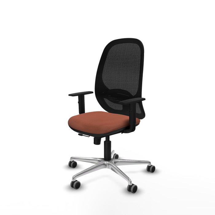 PIQUERAS Y CRESPO Silla de oficina Cilanco con mecanismo Sincro/Traslack, Marrón y Negro PIQUERAS Y CRESPO Silla de oficina Cilanco con mecanismo Sincro/Traslack, Marrón y Negro