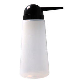 EuroStil Botella Dosificadora Profesional para Tintes y Loción Capilar, 120 ml, Negra