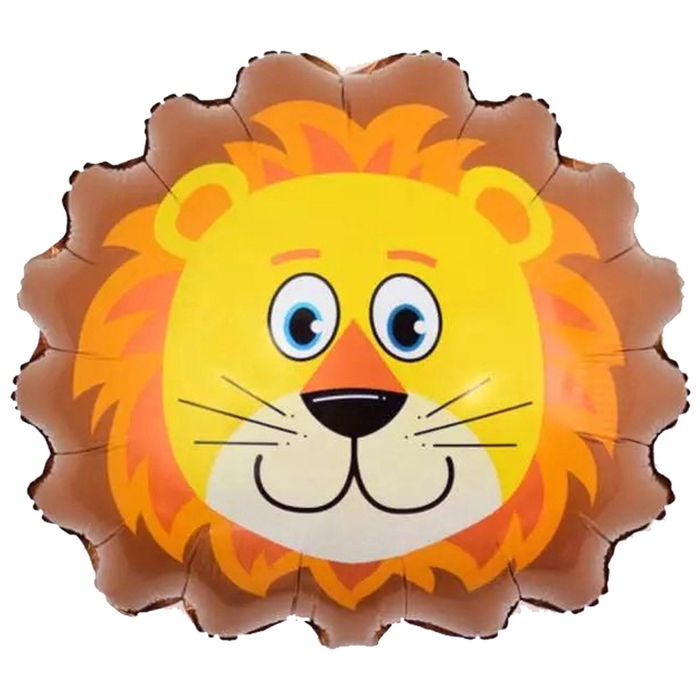 Party Time Juego De 4 Globos Tema Sabana Estrella Palmera León