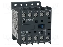SCHNEIDER ELECTRIC LP1K0910BD TeSys K Contactor 3-polar 9A 24VDC