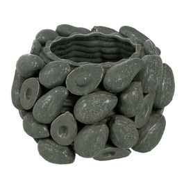 Jarrón Verde Cerámica Decoración 31,50 X 31,50 X 23 cm