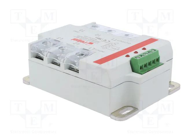 RELPOL RSR62 Relé semiconductor trifásico 25A 24-660VAC