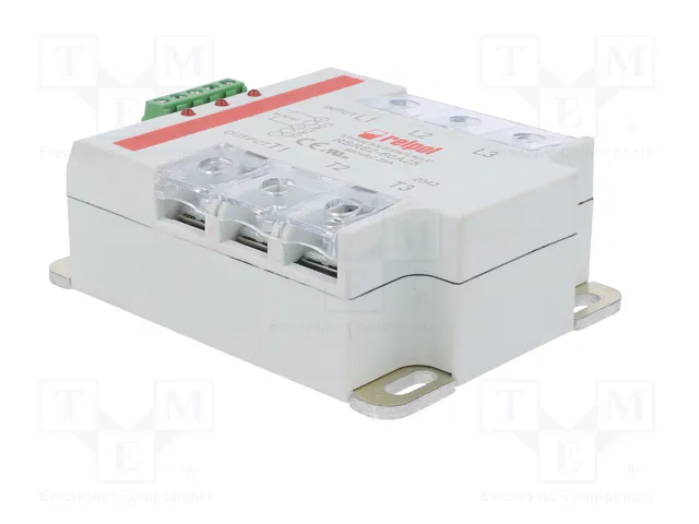 RELPOL RSR62 Relé semiconductor trifásico 25A 24-660VAC