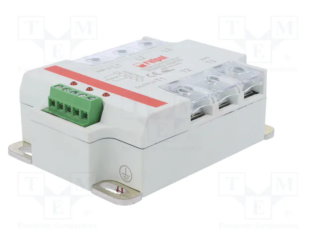 RELPOL RSR62 Relé semiconductor trifásico 25A 24-660VAC