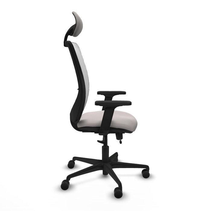 PIQUERAS Y CRESPO Silla de oficina Zulema Blanca con Mecanismo Sincro/Traslack
