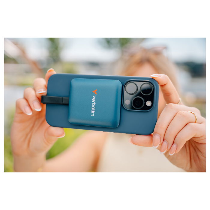 Verbatim SnapBack SSD 1TB Externo USB 3.2 Gen 2x2 Tipo-C - 2000 MB/s, 1600 MB/s, 20 Gbit/s, Azul