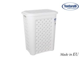 Tontarelli Pongotodo con Tapa "Arianna" Blanco 30 L (6 Unidades)