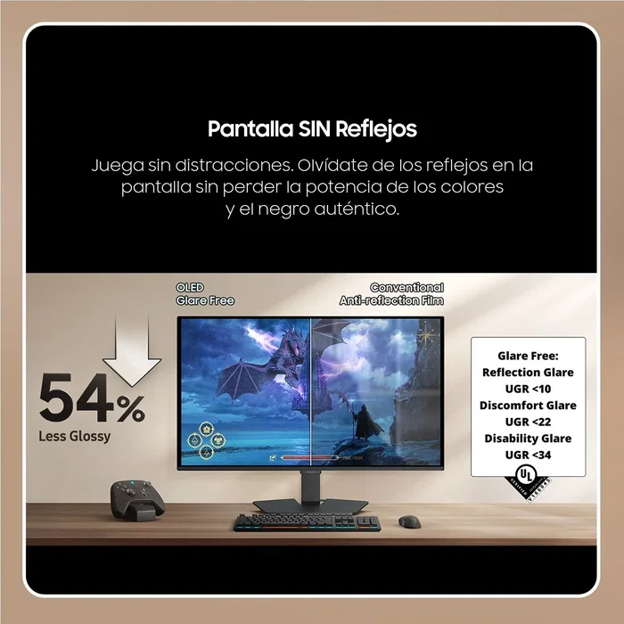 Samsung Odyssey OLED G5 G50SF 27 pulg. QHD 180 Hz