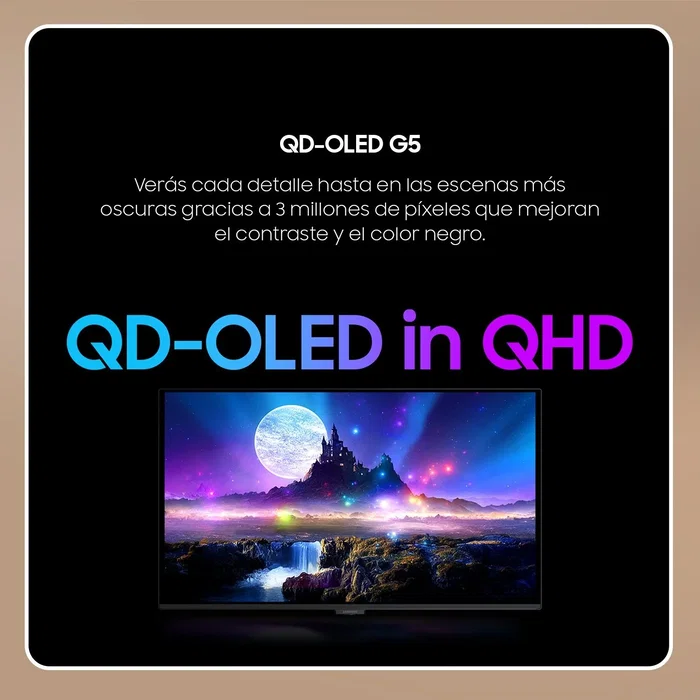 Samsung Odyssey OLED G5 G50SF 27 pulg. QHD 180 Hz