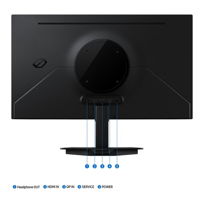 Samsung Odyssey OLED G5 G50SF LS27FG500SUXEN 27 QHD 180Hz 0.03ms OLED Negro Samsung Odyssey OLED G5 G50SF LS27FG500SUXEN 27 QHD 180Hz 0.03ms OLED Negro