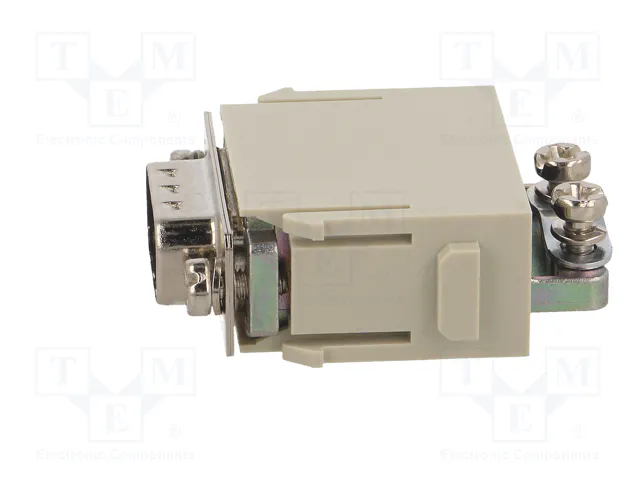 HARTING Módulo de conector HDC macho Han-Modular® de 9 pines